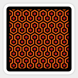 Seamless Overlook Pattern! Sticker